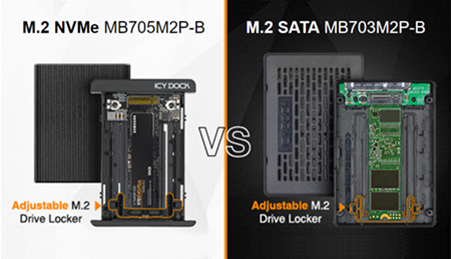 Tool-Less M.2 SSD 컨버터 어댑터